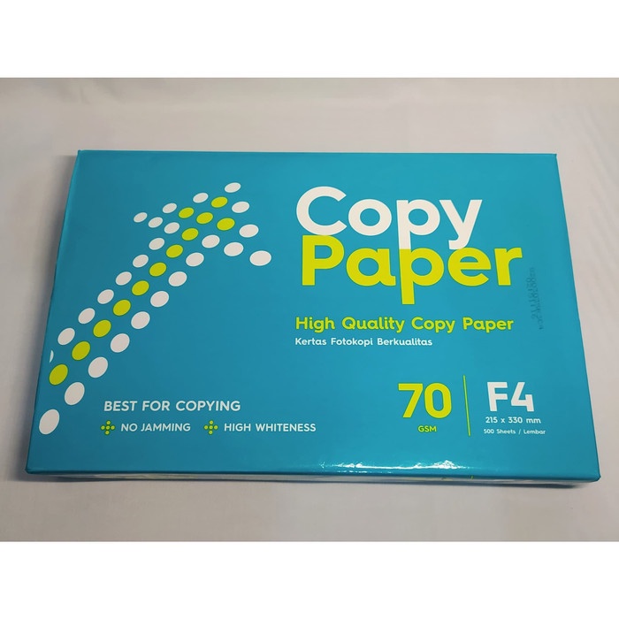 Kertas HVS F4 70 gsm Copy Paper / Kertas HVS Folio 70 gsm