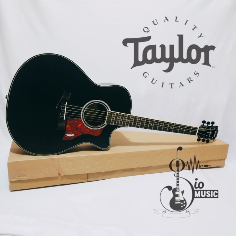 gitar akustik Taylor tanam besi kualitas HIGHQUALITY top premium