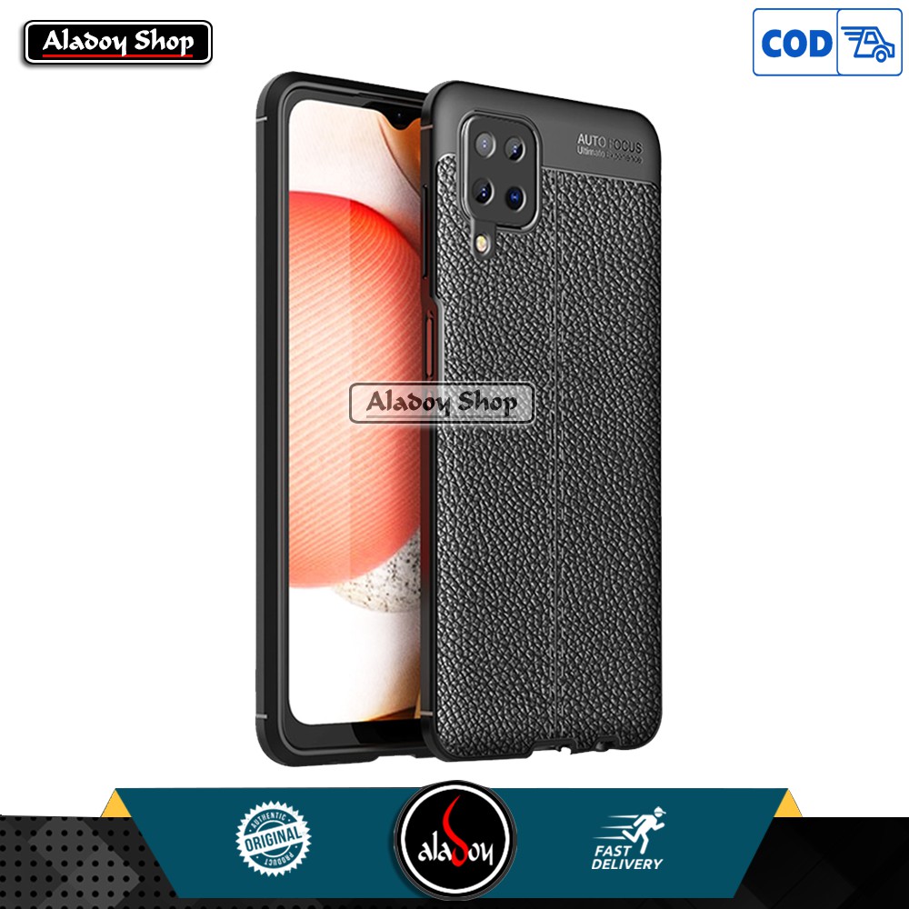 Softcase Samsung A12 Ultra Slim Auto Focus Leather Premium Case