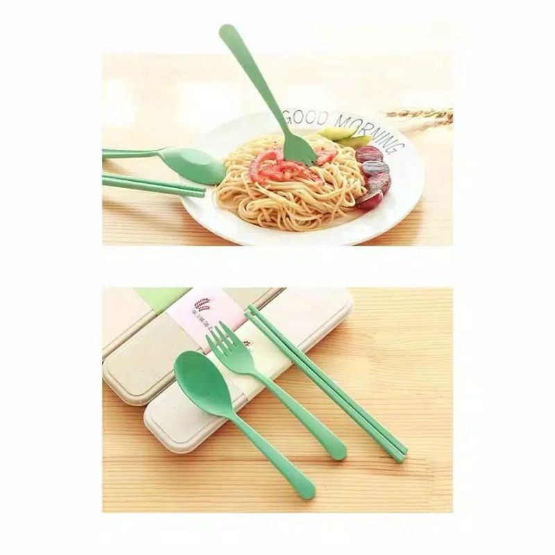 sumpit, sendok plus sumpit, set sendok sumpit