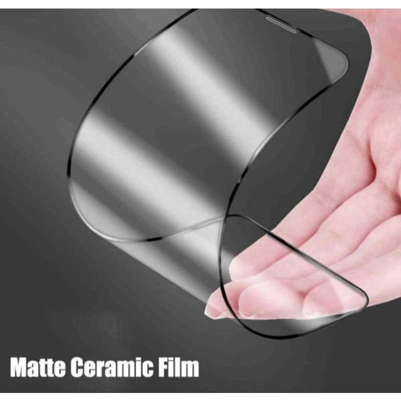 TEMPERED GLASS MATE CERAMICS FLIM ANTI PECAH ANTI MINYAK (BY TA)