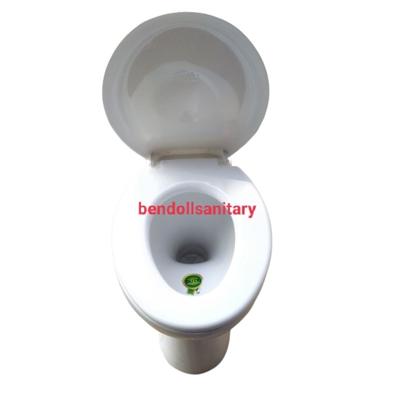 kloset duduk siram duty/closet seriblokk duty