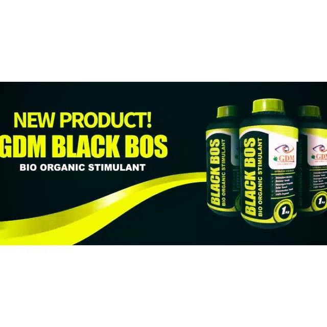 GDM BLACK BOS BIO ORGANIC STIMULANT 1KG Ampuh atasi cacar Daun - FERMENTASI