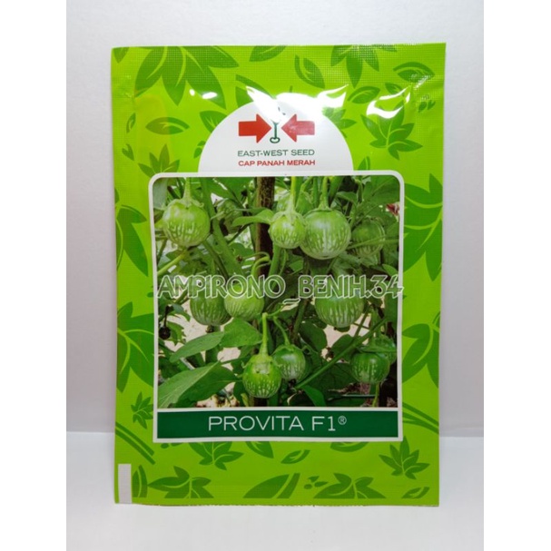 Benih Terong Lalap Provita F1 1100 Butir - Cap Panah Merah