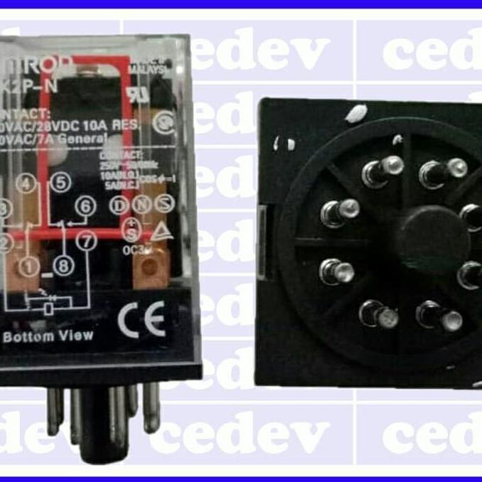 ~~~~~] Relay DC 24 volt Omron MK2P-N