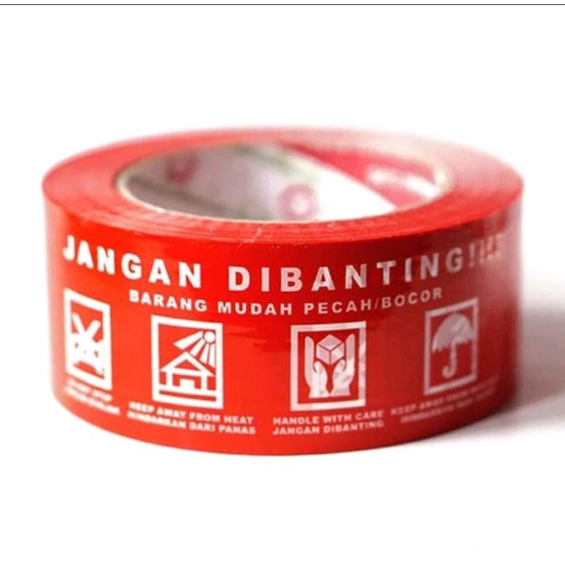 

Lakban Fragile Merah 1 Pcs