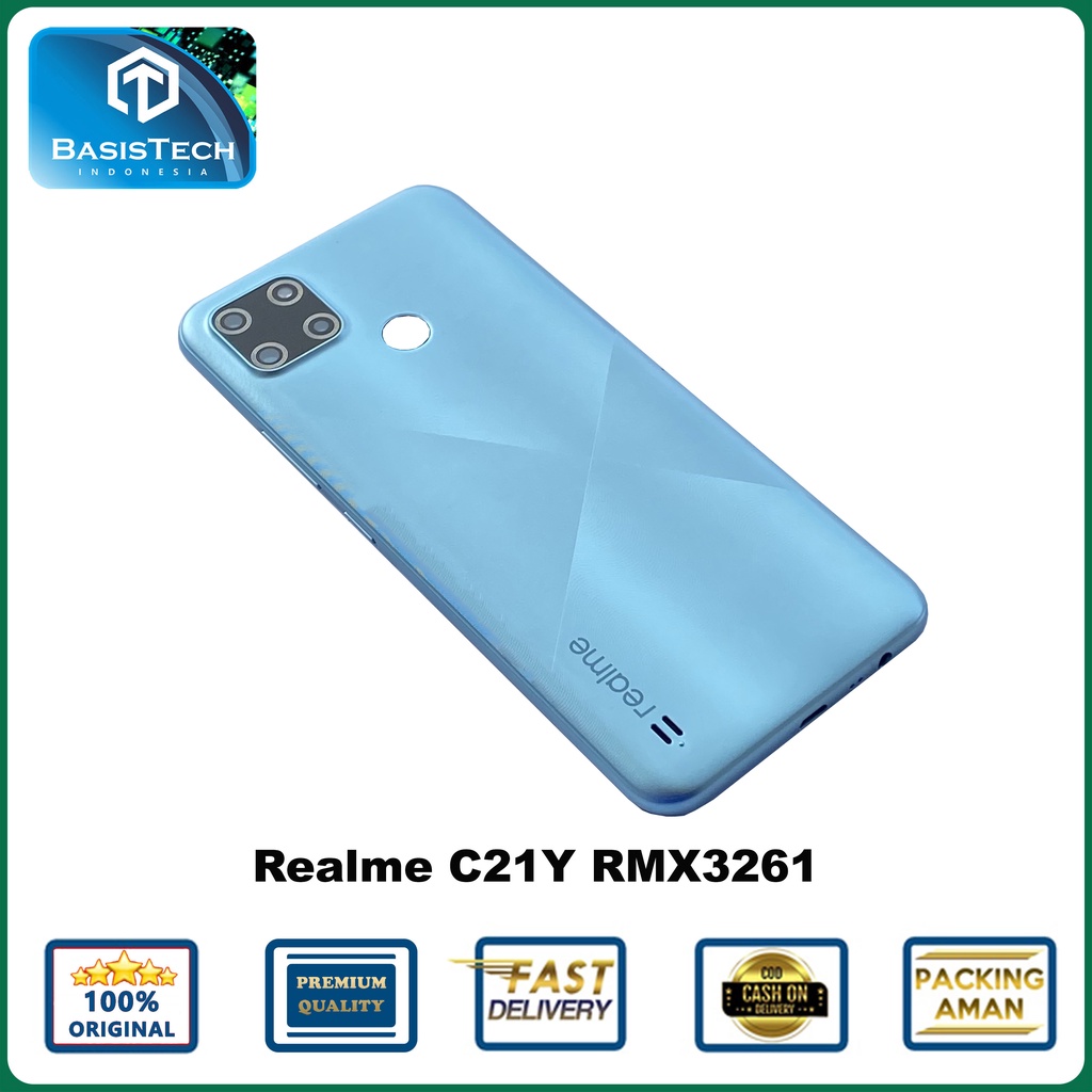 BACK COVER BACKDOOR CASING REALME C21Y