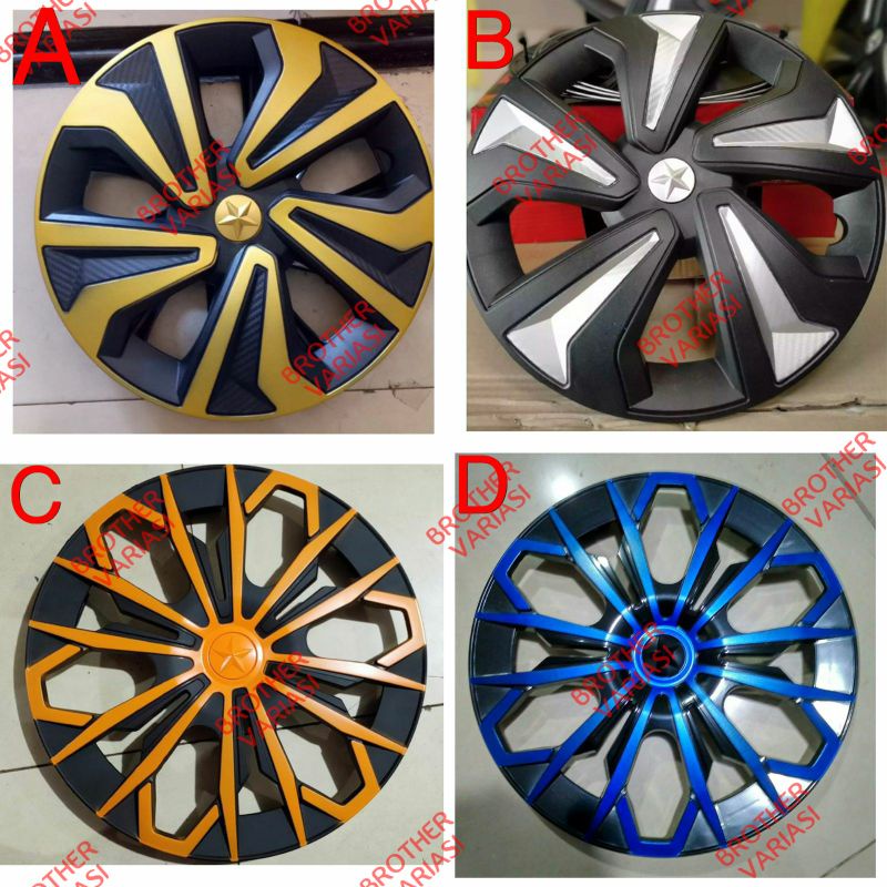 Dop Velg Mobil Universal Wheel Ring 13 14