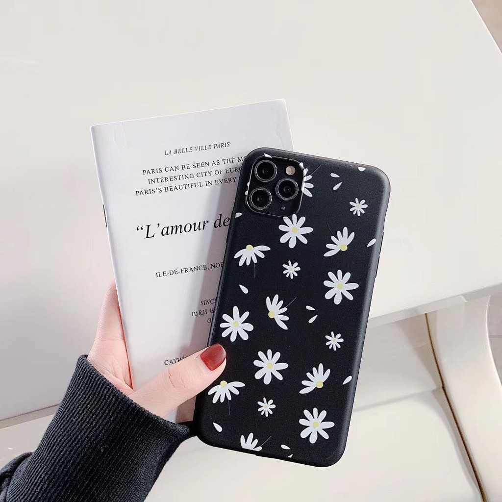 Flower Black Hardcase Fullprint case oppo