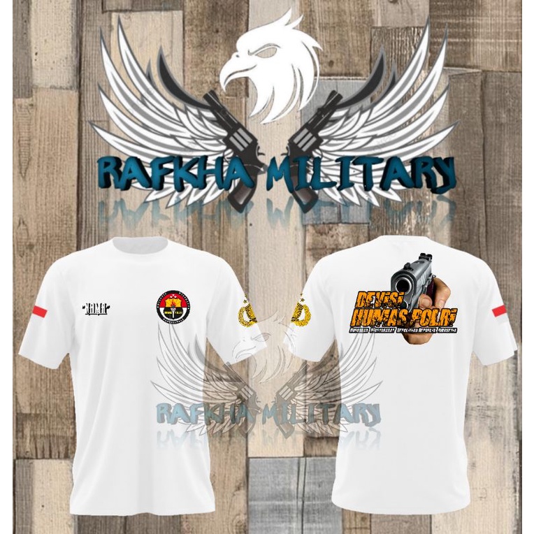 kaos devisi humas polri, kaos lengan pendek devisi humas polri, T-Shirt devisi humas polri, kaos hum