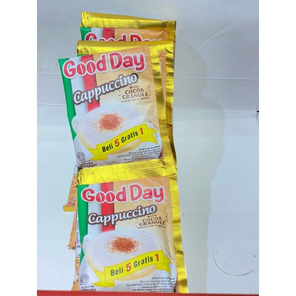 

Kopi Good day cappucino sachet 25gr /renceng harga grosir termurah