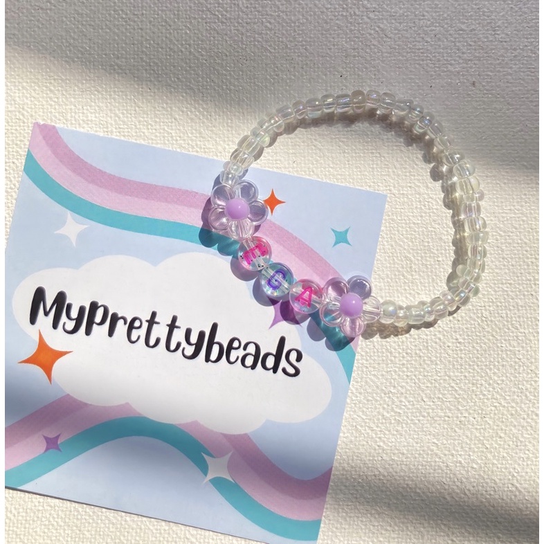 Gelang Manik/ Beads Bracelet Custom Nama