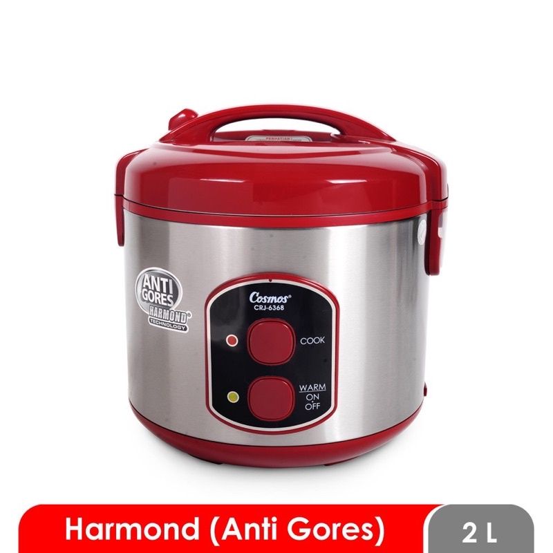 Cosmos Rice Cooker Anti Gores 2L CRJ-6368