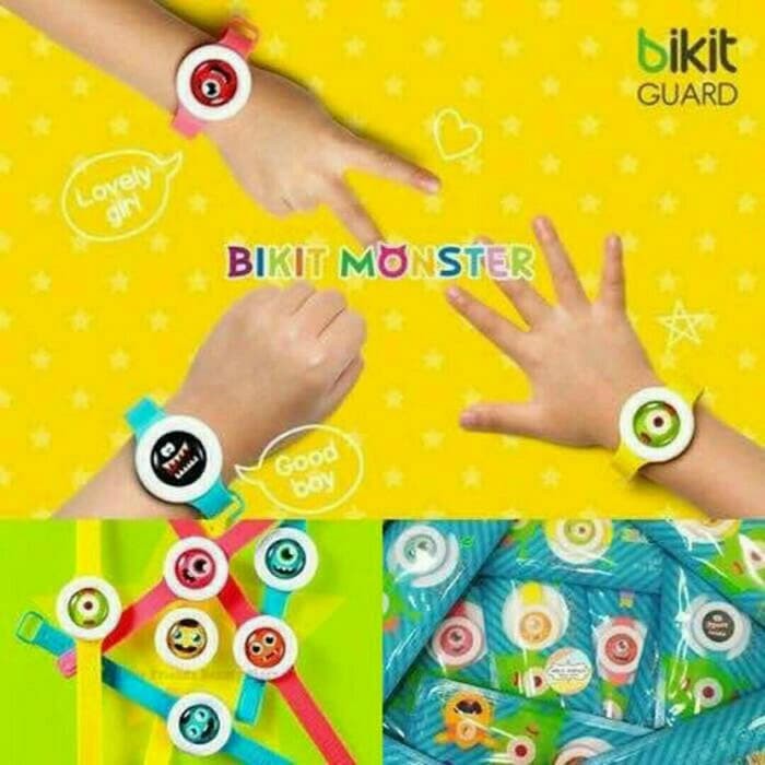 Gelang Anti Nyamuk Anak Bikit Guard Monster