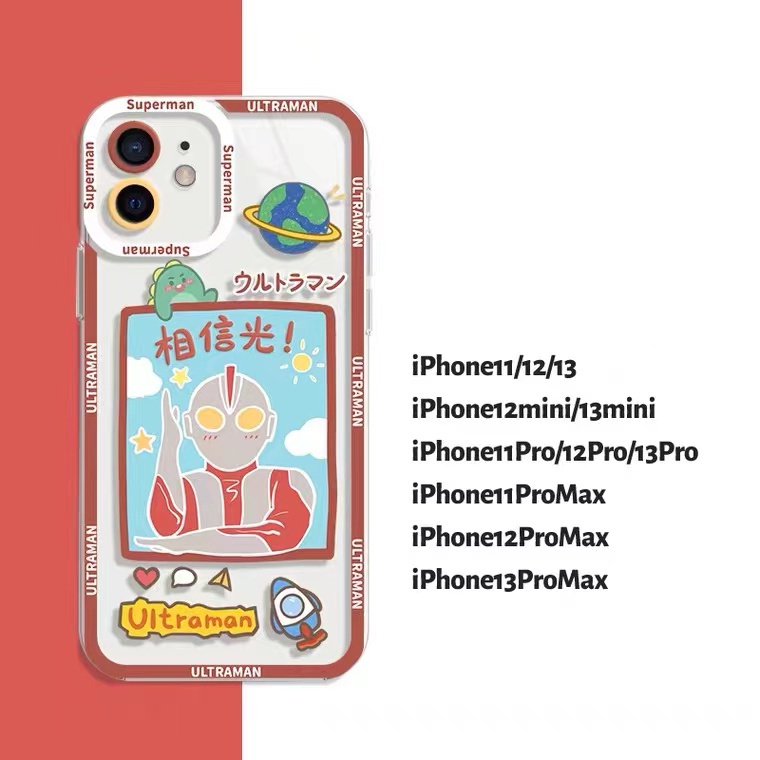 Soft Case Silikon Transparan Shockproof Cover IPhone 13 12 11 Pro MAX 6 6s 7 8 Plus X XS MAX XR