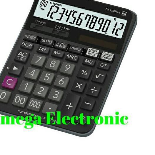 

♫ Casio Calculator DJ-120D Plus Check & Correct Review Desktop Kalkulator DJ 120D PLUS ✧