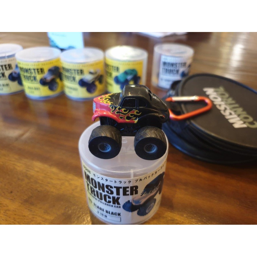 DYDO DIECAST MONSTER TRUCK #05 FLARE BLACK ORI MURAH