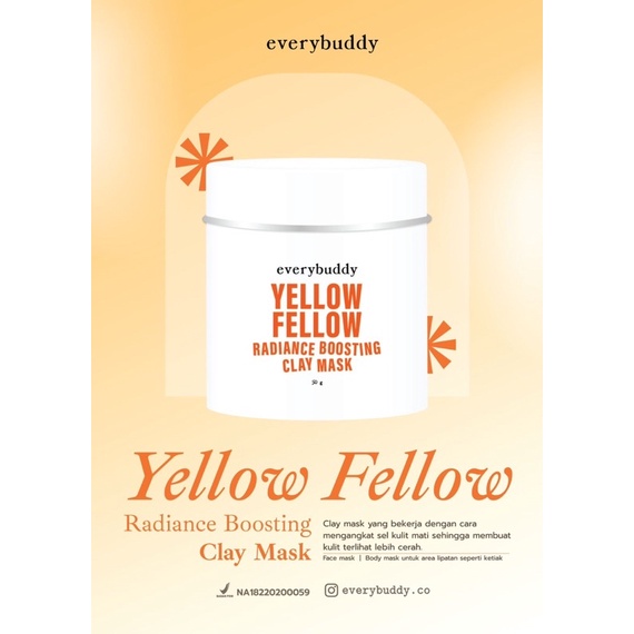 EVERYBUDDY YELLOW FELLOW/KIND CREATION/PHYTO GLO FACIAL OIL SERUM MOISTURIZER ANTI JERAWAT KOMEDO BPOM