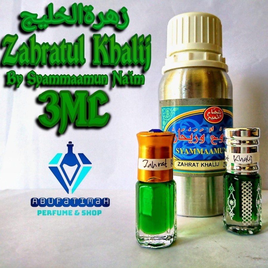 Parfum Zahratul Khalij Syammaamun Na'im Original Non Alkohol