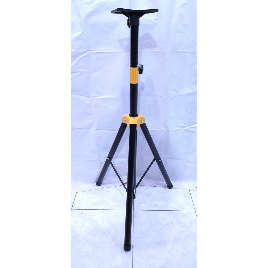 stand speaker kuning full besi. harga untuk 2 buah atau sepasang