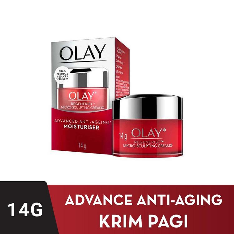Olay Krim Pelembab Pagi Regenerist Advanced Anti Aging Skincare 14g