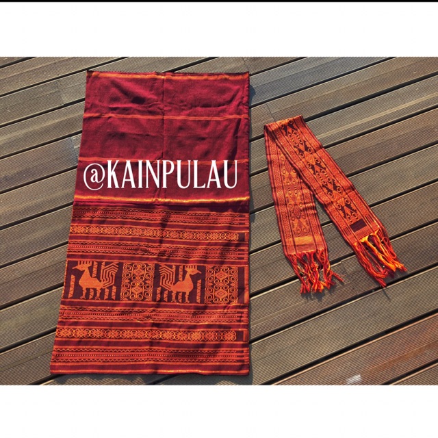 Kain Sarung Sumba Pahikung