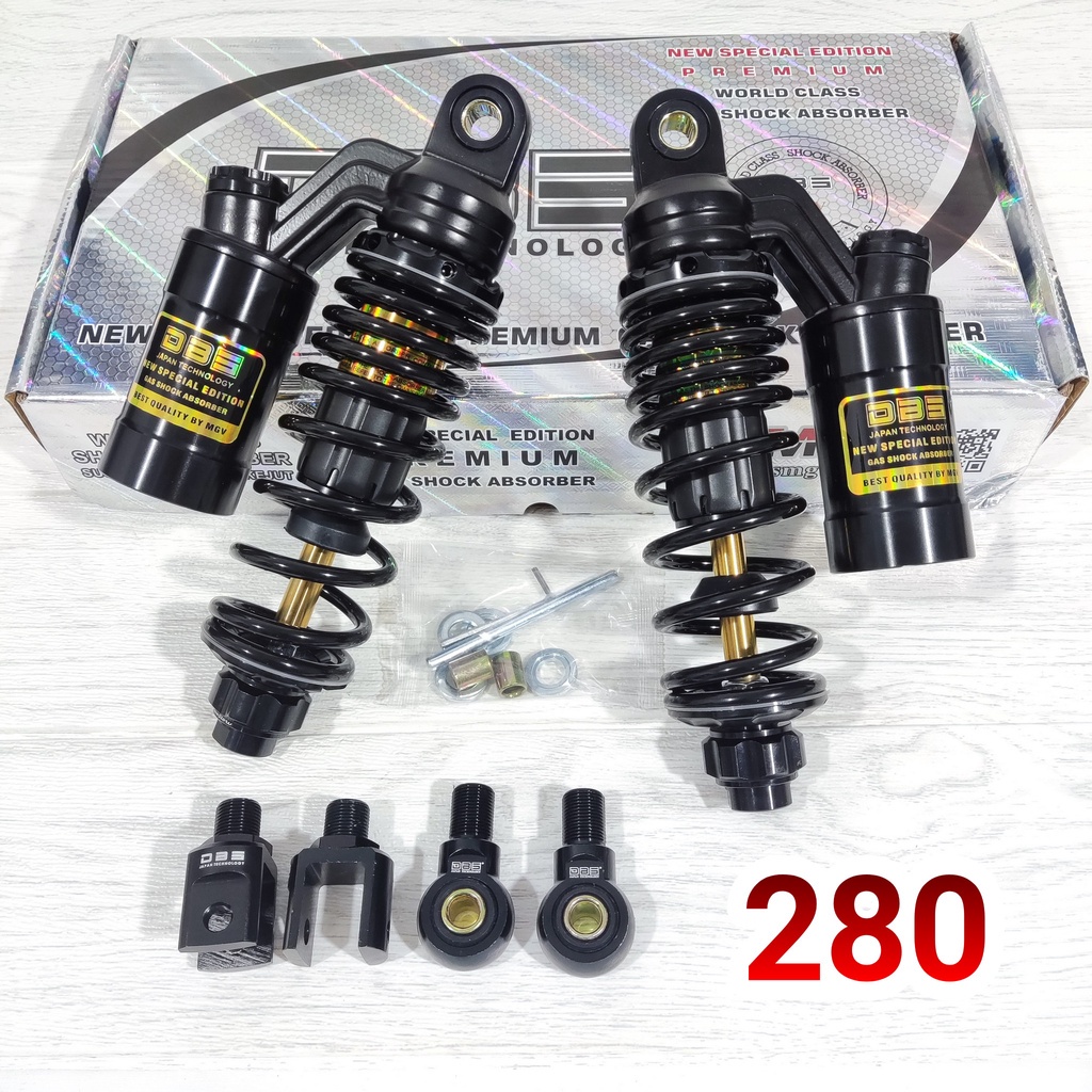 Skok Shockbreaker Tabung DBS As gold 280 Copy Ktc extrem Full Black Rxking Gl Tiger Cb100