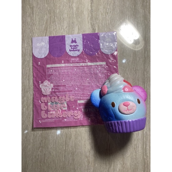 ibloom magic bear bakery squishy (ori)
