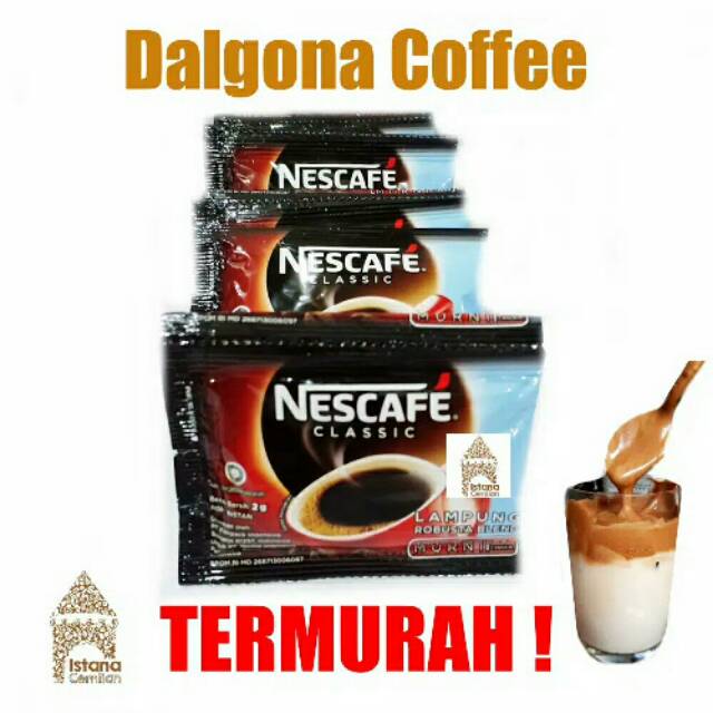 

Nescafe clasic original 2gram 1 pack (60pcs)