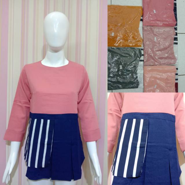 Atasan | Atasan Wanita | Atasan Cantik | Atasan Kombinasi | Atasan Murah | Grosir | Tanah Abang.