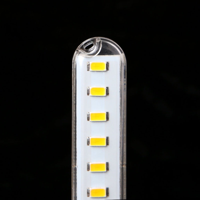 zzz Mini Mobile Power USB LED Lamp DC5V 8 LED Computer Portable USB Gadget Lighting