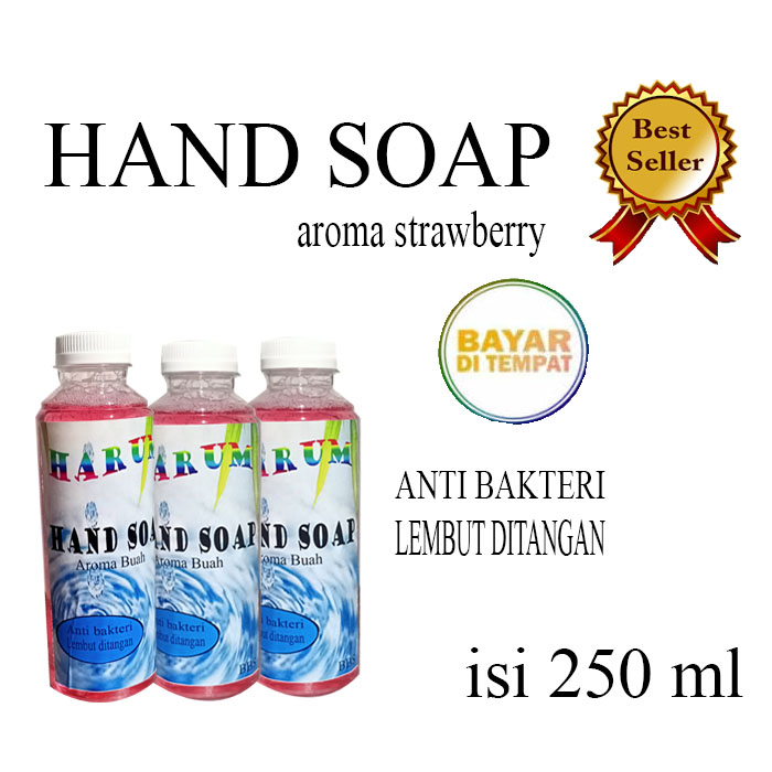 HAND SOAP ISI 250 ML AROMA STRAWBERRY