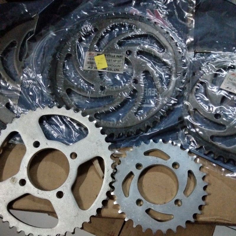 Gear Gir 30T 32T 35T 36T 40T 43T 45T 50T 55T 60T 65T 70T 75T 80T 428 Belakang Suzuki SMASH SMESH SME