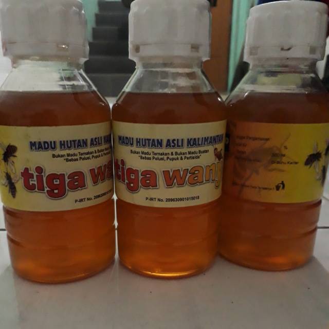 

Madu Tiga Wanyi Asli Kalimantan