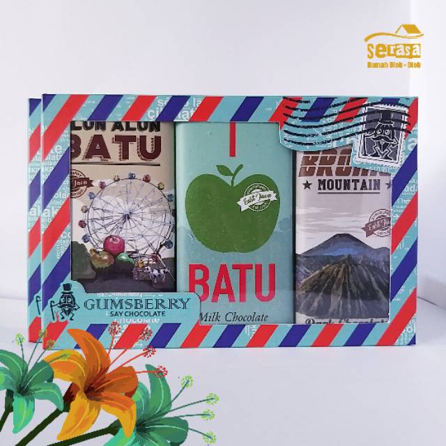 

Cokelat Gumsberry Gift Batu 3x25gr