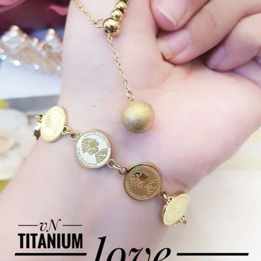 TiTanium set gelang kalung R72