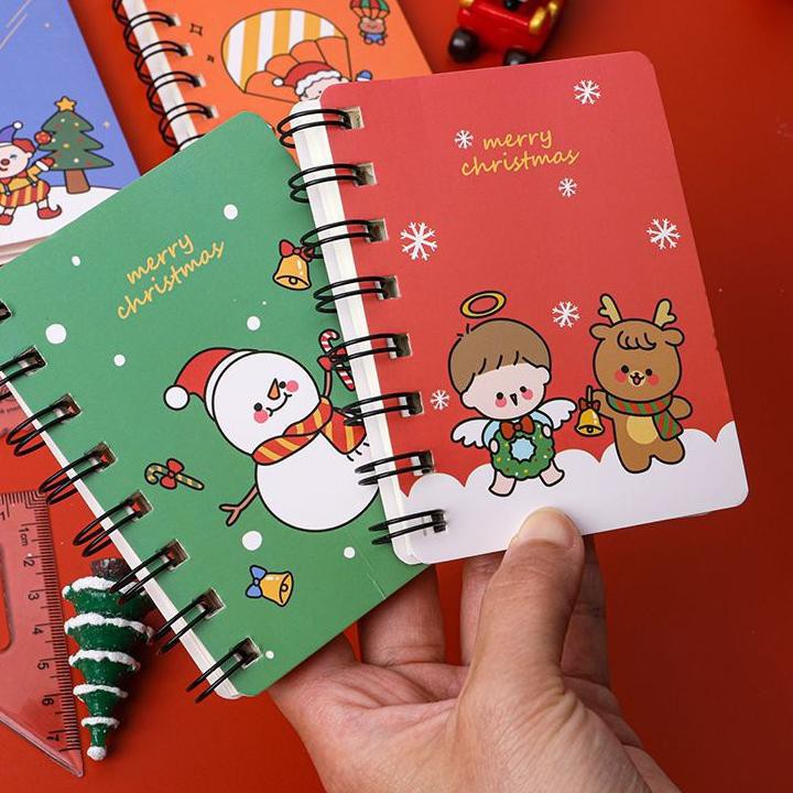 

[Terhebat se-RI] [JUNECOLLECTIONS] NOTEBOOK MINI MERRY CHRISTMAS NOTEBOOK MEMONOTE BUKU KECIL #1227