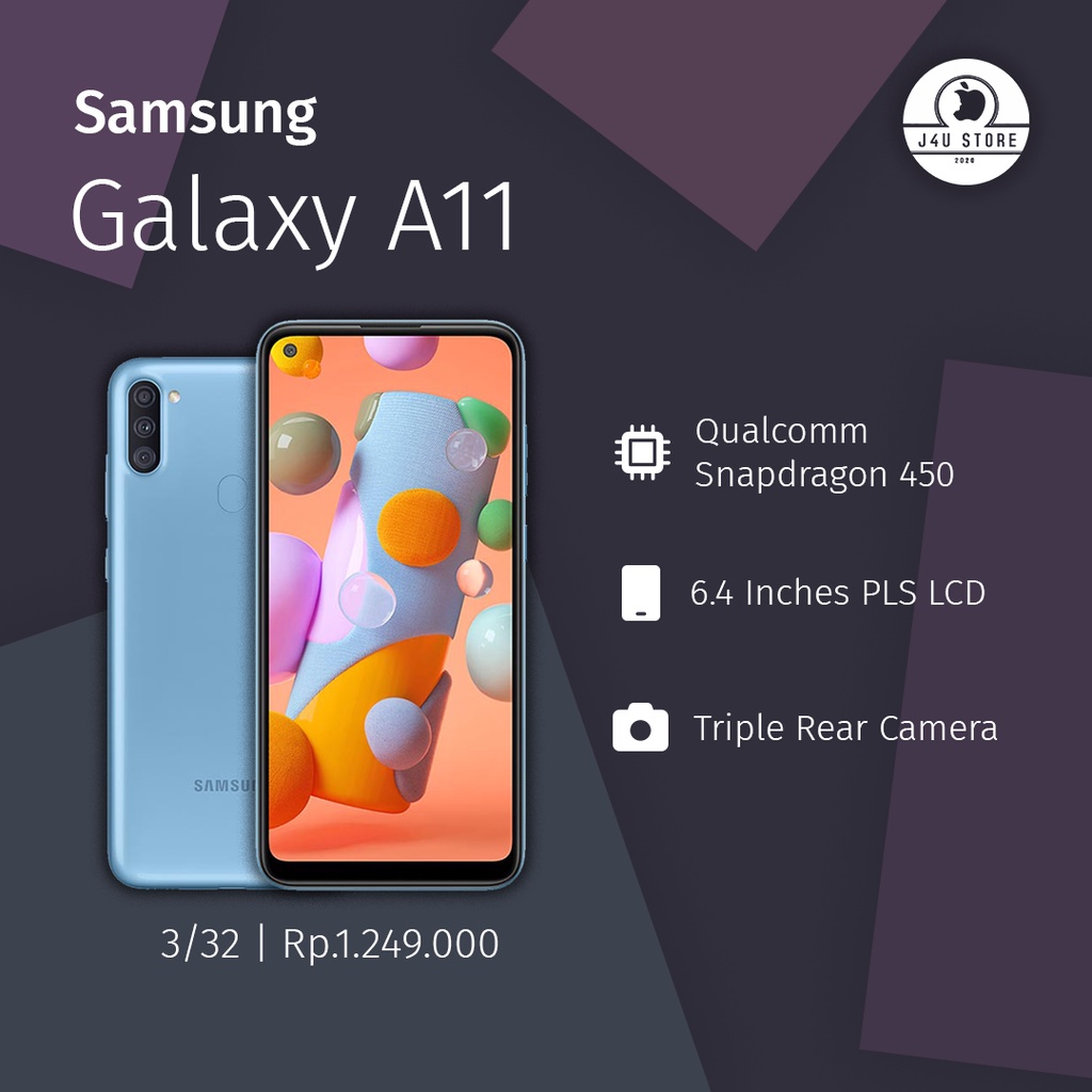 Samsung A11 3/32 Second Fullset