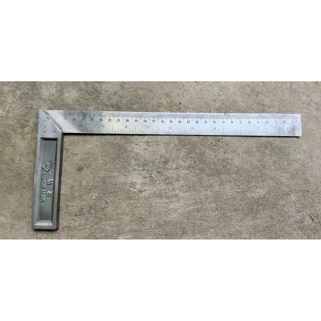 Siku Tukang 12 in 30cm Penggaris Tukang angle ruler 90 derajat