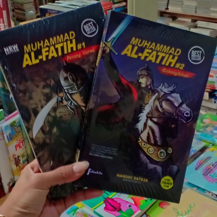 PAKET KOMIK MUHAMMAD AL FATIH 1 dan 2