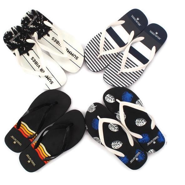 UTR.11Au22n - Sandal jepit Flip Flop Declan x Swallow STRIPE  06-030  (Limited Exclusive) No Box