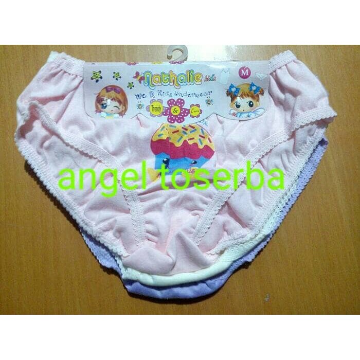 Nathalie celana dalam anak perempuan/pakaian dalam anak cewek/CD Anak