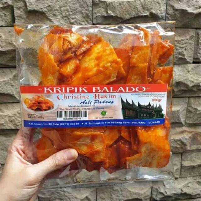

Keripik Padang Christine hakim 250 gr