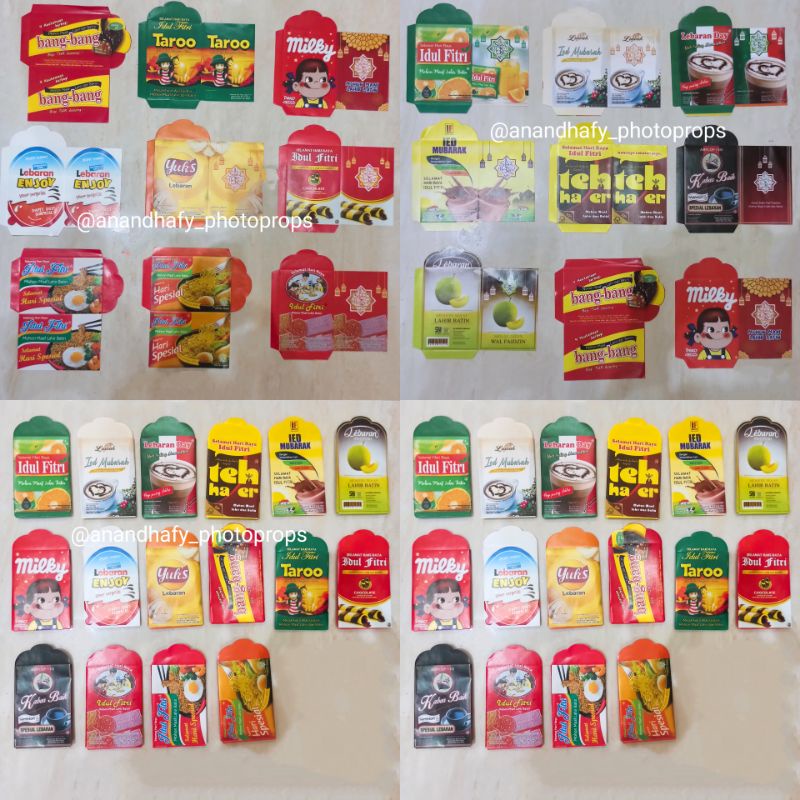 

amplop lebaran 2023 angpao idul fitri amplop kertas tempat uang snack viral lucu grosir 2023