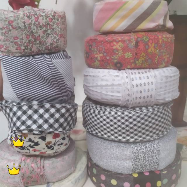 Biastape / Bisban Katun 3,5 & 4cm