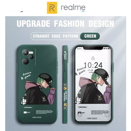 Case Realme C35 / Realme Narzo 50A PRIME ZORO Anime One Piece Cartoon Fashion Softcase Gambar Premiu