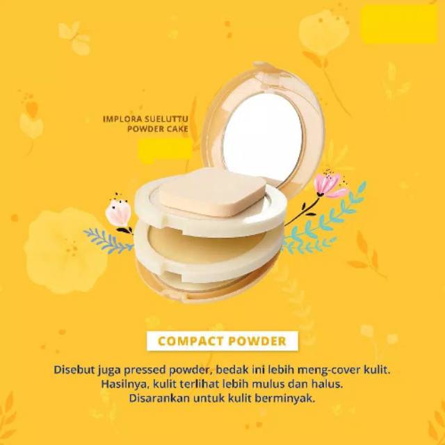 Implora Compact Powder Sueluttu 320 Foundation Bedak Padat Original BPOM