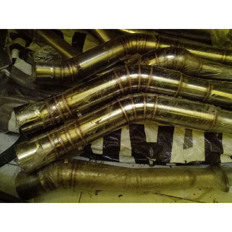 Leher knalpot stainless Cbr beat Vixion Gl Mp tiger