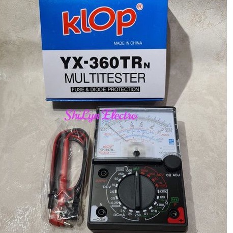 TESTER YX 360 YX360 ANALOG KLOP