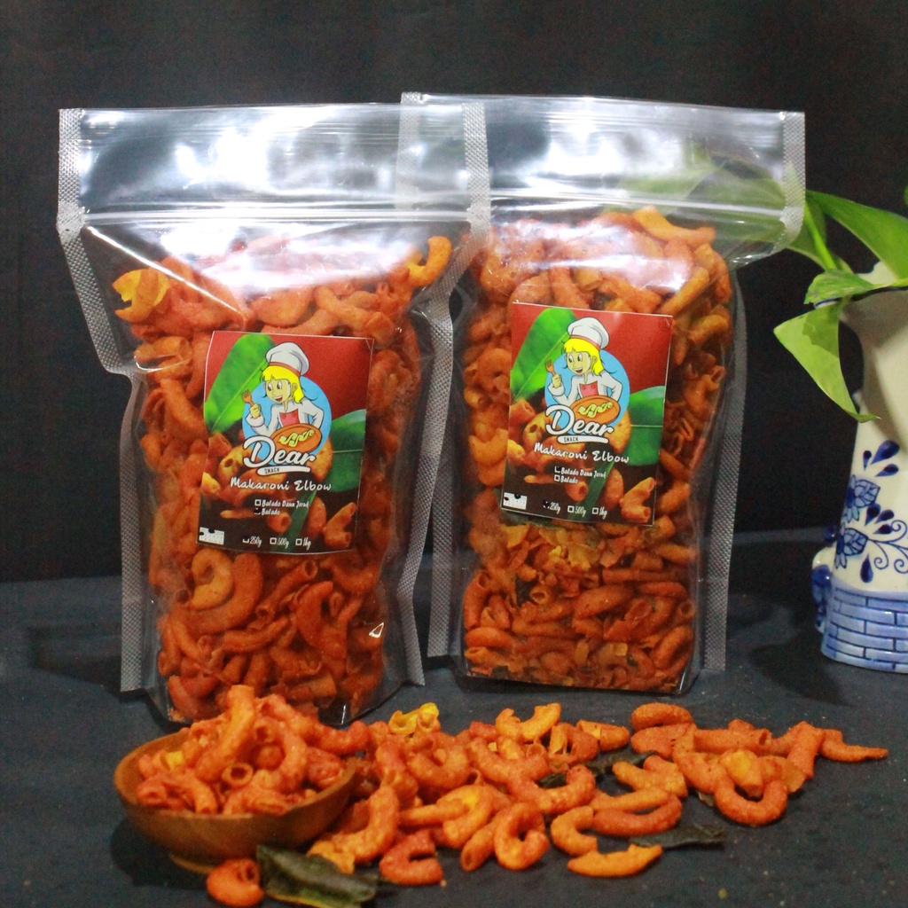 

Makaroni Pipa Bantet Elbow Balado / Daun Jeruk 250 gram